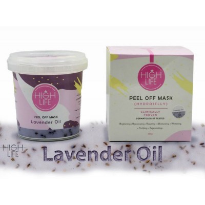 ماسک لایه بردار هیدروژلی روغن اسطوخودوس 350 گرم های لایف – High Life Lavender Oil Peel Off Mask Hydrojelly 350gr