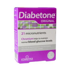قرص دیابتون اورجینال 30 عددی ویتابیوتیکس – Vitabiotics Diabetone Original 30 Tabs