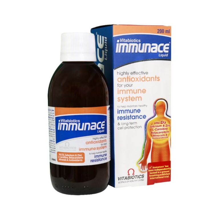 شربت ایمیونس 200 میلی لیتر ویتابیوتیکس – Vitabiotics Immunace Liquid 200 ml