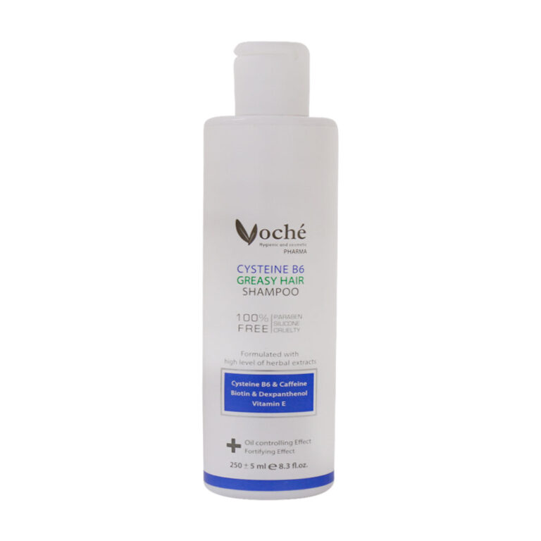 شامپو تقویت کننده مو حاوی سیستین B6 مناسب موهای چرب 250 میلی لیتر وچه – Voche Cysteine B6 Greasy Hair Fortifying Shampoo 250 ml