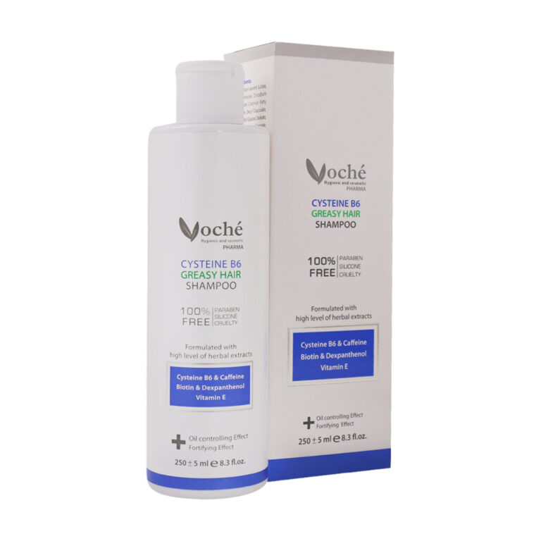 شامپو تقویت کننده مو حاوی سیستین B6 مناسب موهای چرب 250 میلی لیتر وچه – Voche Cysteine B6 Greasy Hair Fortifying Shampoo 250 ml