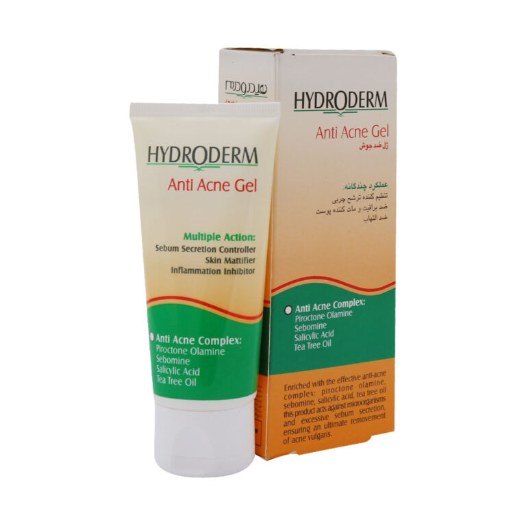 ژل ضد جوش مناسب پوست های چرب و آکنه دار 50 میلی لیتر هیدرودرم – Hydroderm Anti Acne Gel For Oily And Acne Skin 50 ml