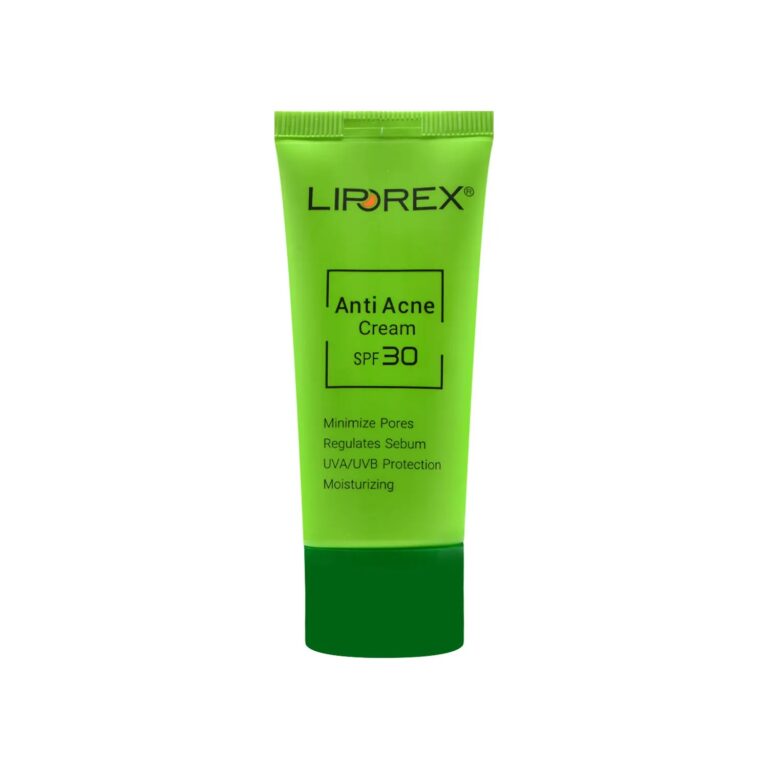 کرم ضد آفتاب ضد جوش SPF30 بی رنگ 30 میلی لیتر لیپورکس – Liporex Anti Acne Cream SPF30 30 ml