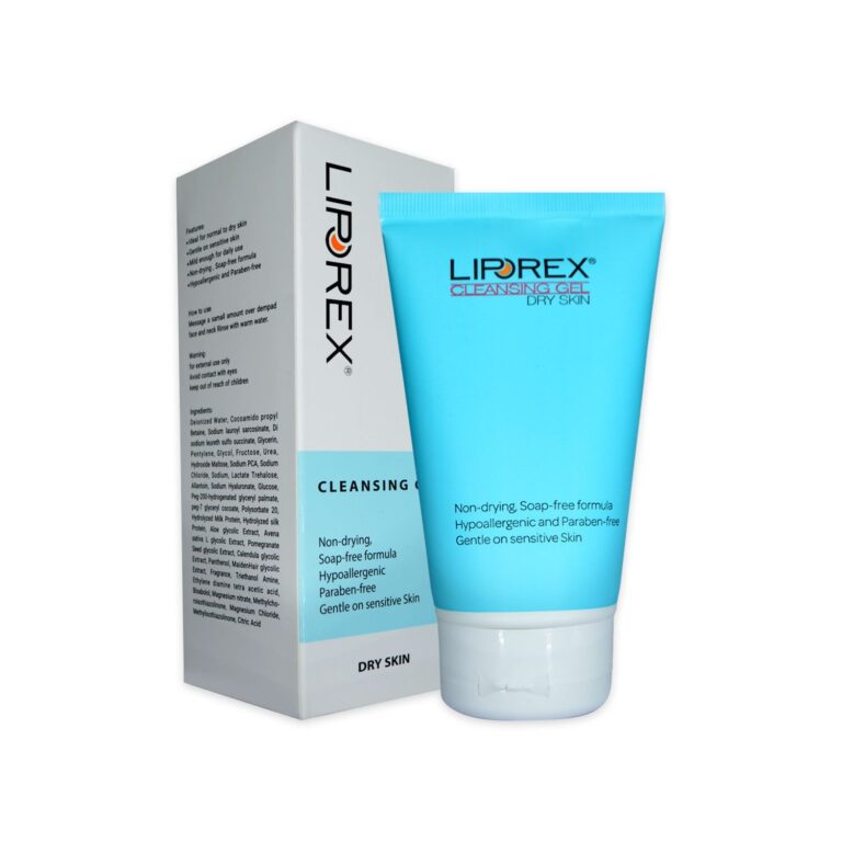 ژل شستشوی پوست خشک و حساس 150 میلی لیتر لیپورکس – Liporex Cleansing Gel For Dry Skin 150 ml