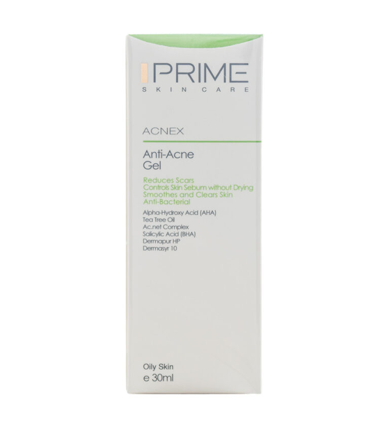 ژل ضد جوش مناسب پوست های آکنه دار و چرب 30 میلی لیتر پریم – Prime Acnex Anti Acne Gel For Acne and Oily Skins 30 ml