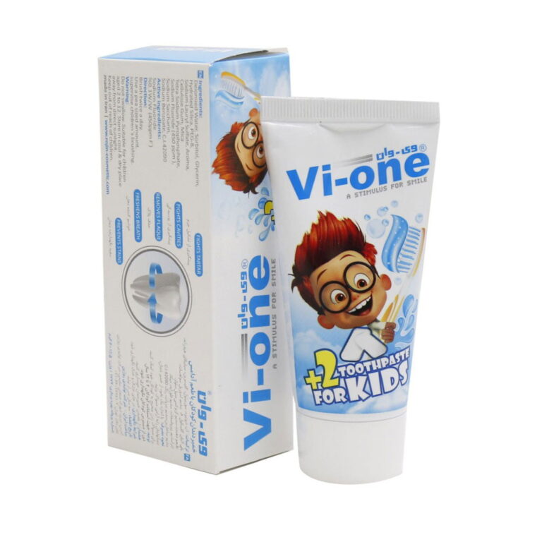 خمیر دندان کودک با طعم آدامس 60 گرم وی وان – Vi-one 2 Plus Toothpaste For Kids 60 g