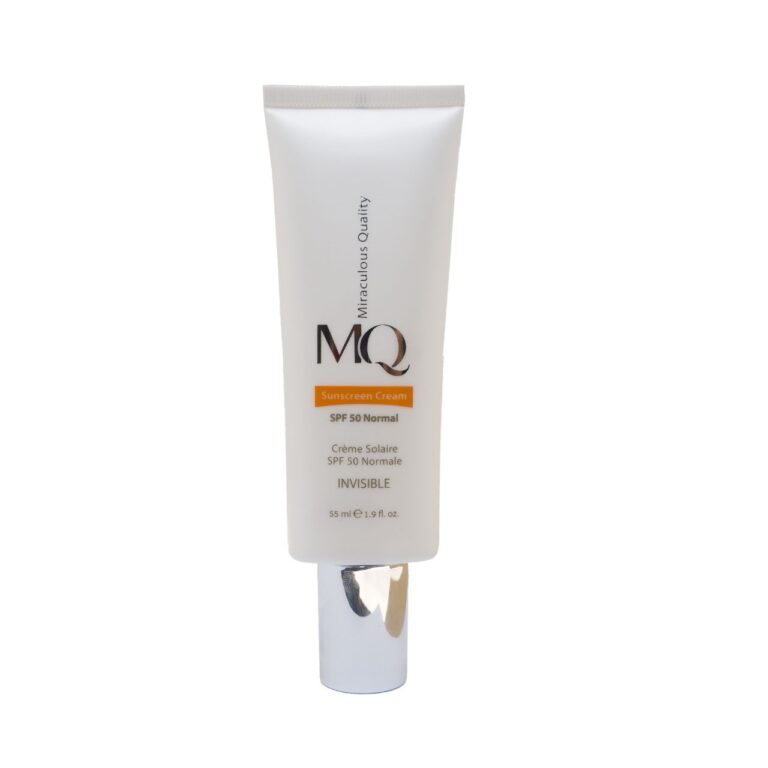 کرم ضد آفتاب نرمال SPF50 بی رنگ 55 میلی لیتر ام کیو – MQ Sunscreen SPF50 Normal Invisible 55 ml