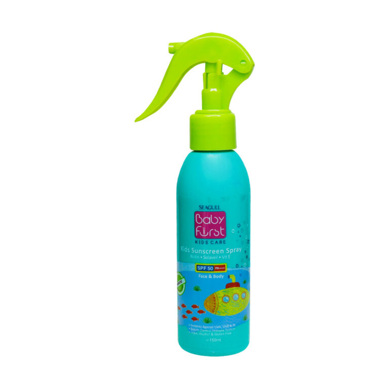 اسپری ضد آفتاب کودکان SPF50 بیبی فرست 150 میلی لیتر سی گل – Seagull Kids Sunscreen Spray 150 ml