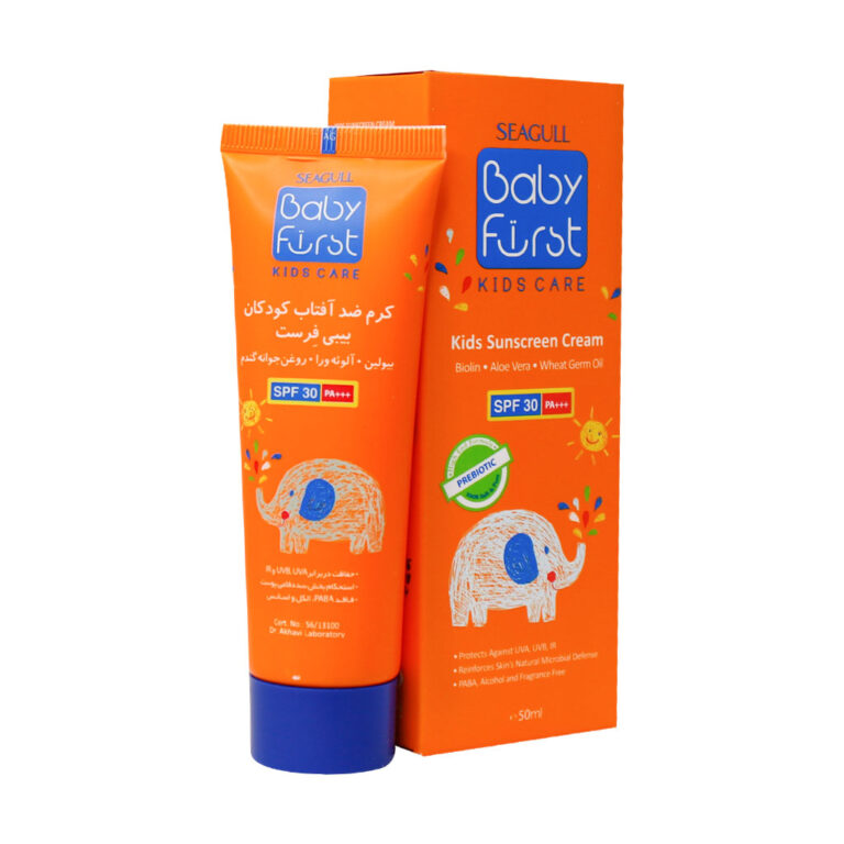 کرم ضد آفتاب کودکان SPF30 بیبی فرست 50 میلی لیتر سی گل – Seagull Sunscreen Cream For Children SPF30 50 ml