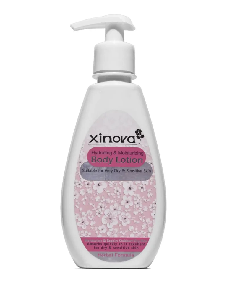 لوسیون آبرسان و مرطوب کننده بدن پوست خیلی خشک و حساس 250 میلی لیتر ژینووا – Xinova Hydrating & Moisturizing Body Lotion For Dry & Sensitive Skin 250 ml