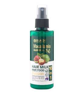 شیر مو 10 کاره حاوی روغن ماکادمیا 150 میلی لیتر دیلمون – Dilmon Macadamia Hair Milk 10 In 1 150 ml