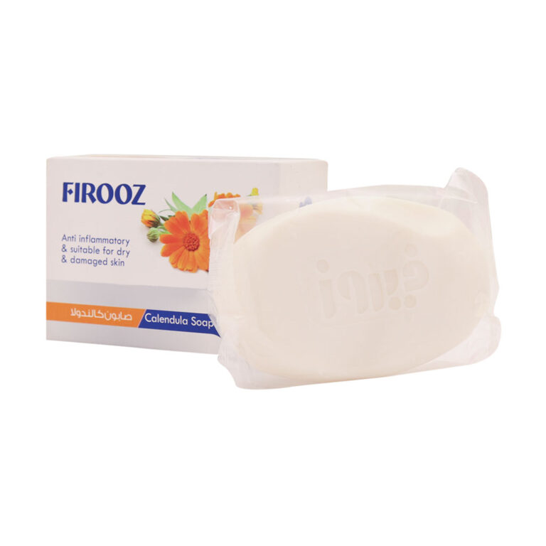 صابون کالندولا ضد التهاب و مناسب پوست های خشک و آسیب دیده 120 گرم فیروز – Firooz Calendula Soap 120 g