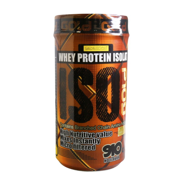 وی پروتئین ایزو گلد 910 گرم ژن استار – Genestar Whey Protein ISO gold Powder 910 g