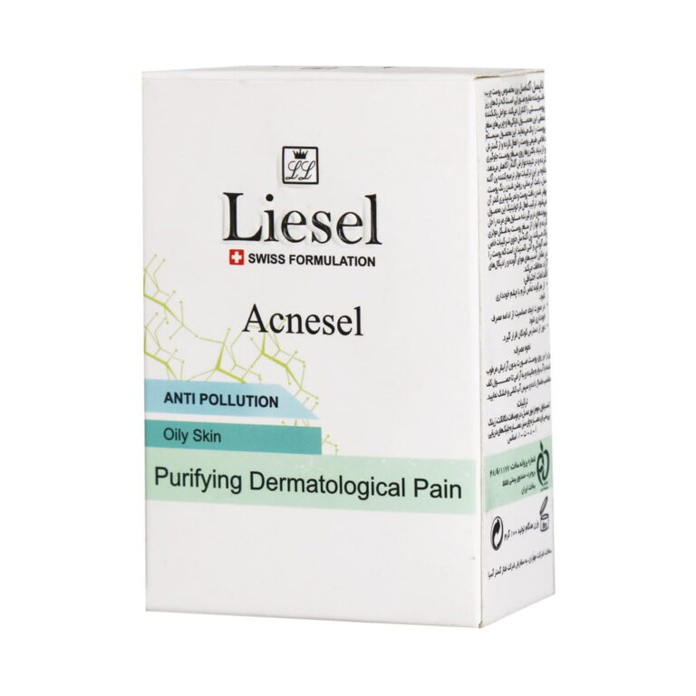 پن پوست چرب آکنه سل 100 گرم لایسل – Liesel Acnesel Purifying Dermatological Pain 100 g