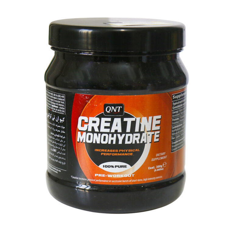 کراتین مونوهیدرات 100 درصد 300 گرم کیو ان تی – QNT Creatine Monohydrate Powder 300 g